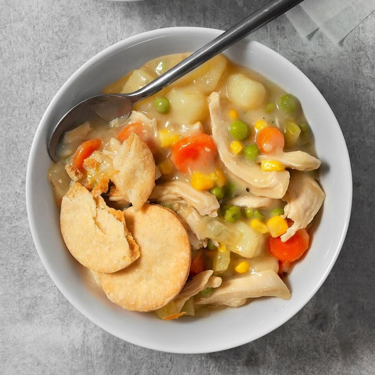 Make-Ahead Chicken Pot Pie Soup: Perfect for Leftovers All Week
